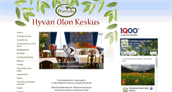 Desktop Screenshot of frantsilanhyvanolonkeskus.fi